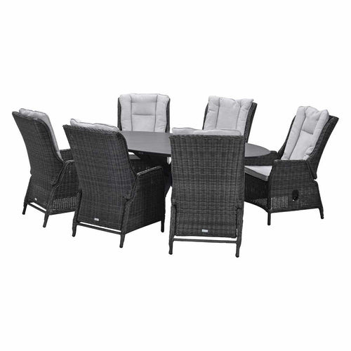 Garden Impressions tuinset Marbella - Scot - vintage willow - 230x115 cm - 7-delig