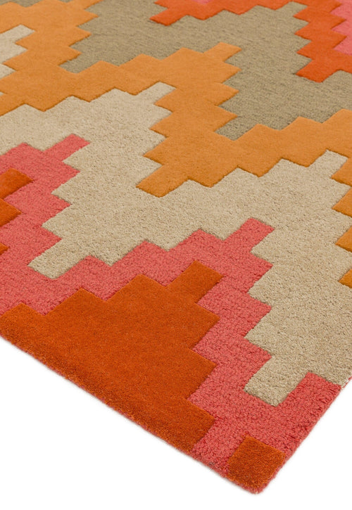 Vloerkleed MOMO Rugs Matrix MAX23 Cuzzo Sienna 120x170 cm