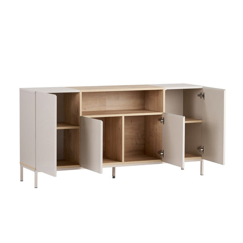Calicosy - Dressoir OLIVER - beige 160x40x80 cm
