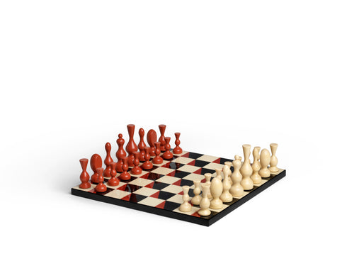 Printworks Spel - Chess Wood - The Surrealist