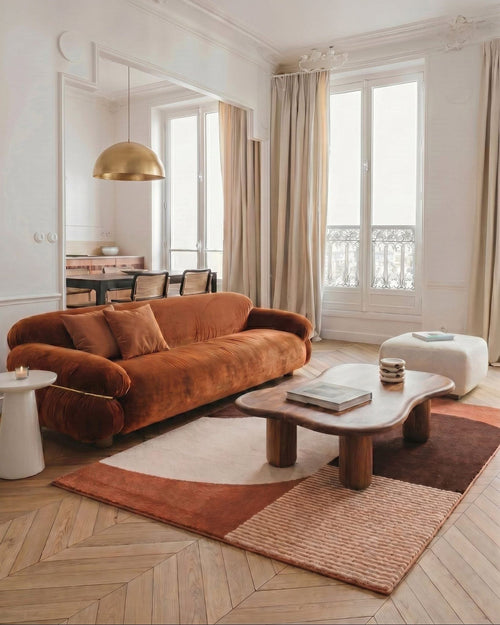 AFK Living vloerkleed Bauhaus - zeer zacht - rood - 200x290 cm
