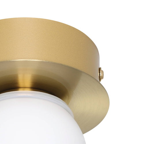 EGLO plafondlamp Mosiano - led - ø 11 cm - goud/wit - vtwonen shop