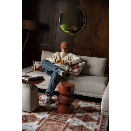 Dutchbone Maron Vloerkleed 200x300 cm - Rood - vtwonen shop