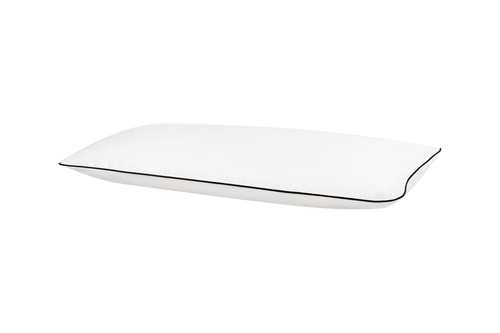 noo.ma Oba kussensloop katoensatijn 300 TC - Classic White 80 x 80 cm