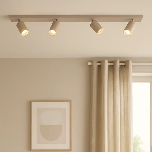 Highlight spot Mila - 4 lichts - 90  x 15   cm - beige - vtwonen shop