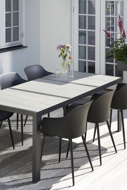 Lisomme Ivar tuintafel zwart - 195 x 90 cm - vtwonen shop