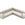 Cosmopolitan Design Symmetrische hoekbank Bali 6-zits, structurele stof, donkergrijs - 256x256x75cm
