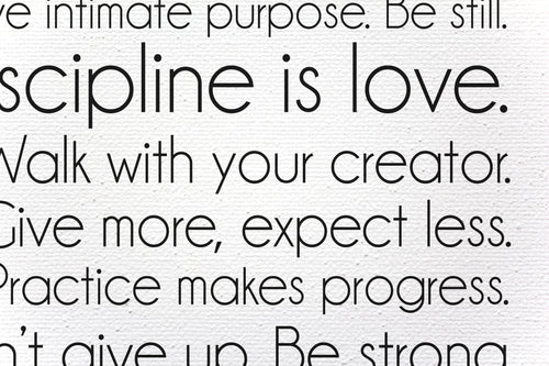 Canvas 60x40 Afdruk Yoga Regels