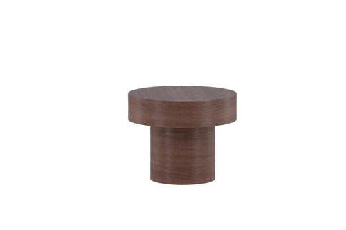 Rebellenclub Bijzettafel Medle - ø50 cm - Walnoot