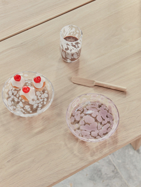 OYOY Dessert bord Jali - glas