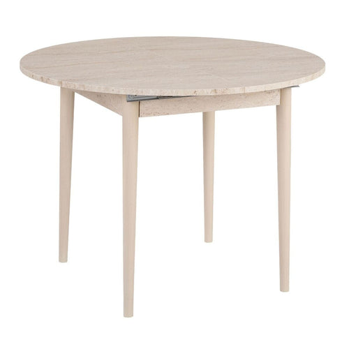 Calicosy - Ronde uitschuifbare eettafel KLARA - 100x100x75 cm