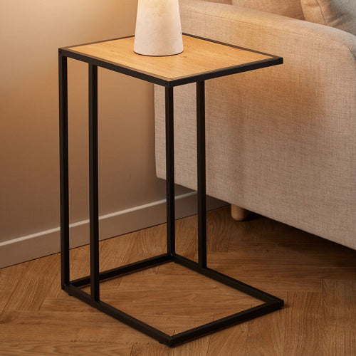 Lisomme Vic Houten Bijzettafeltje 43 x 35 cm - Naturel - vtwonen shop