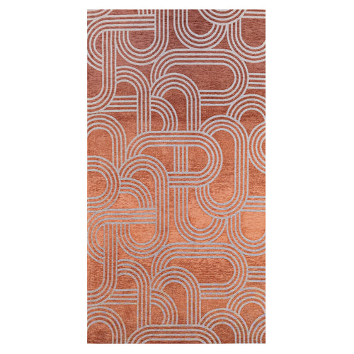 Lola&Moi vloerkleed Red Pepper - rood -80x150cm - vtwonen shop