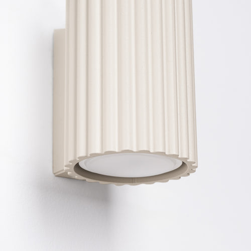 Sollux Lighting Wandlamp KARBON 10 beige - 6,5x8,5x10cm