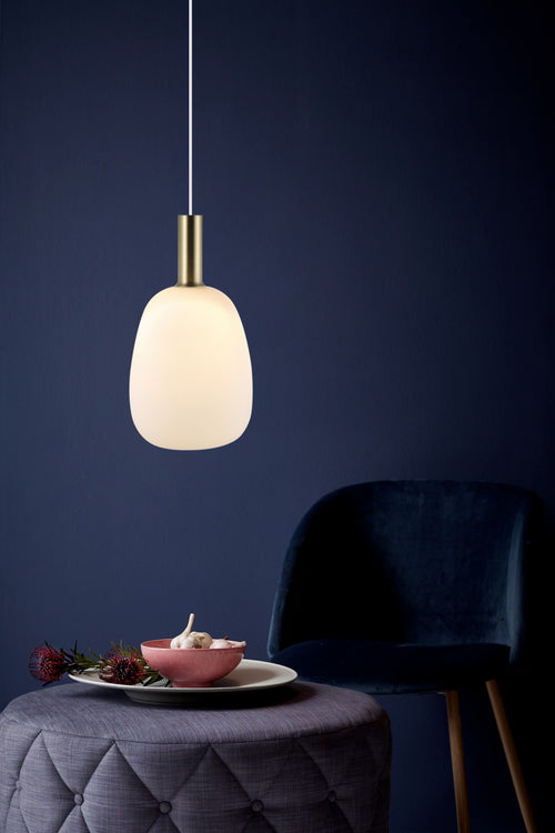 Nordlux Alton Hanglamp - Ø23cm - E27 - Opaal