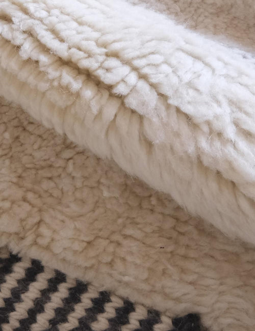 AFK Living vloerkleed Berber - handgemaakt - Wol - 250 x 350 cm