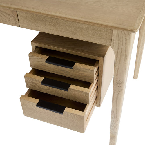 Calicosy - JASPER Bureau - Donker hout - 76x140x68 cm
