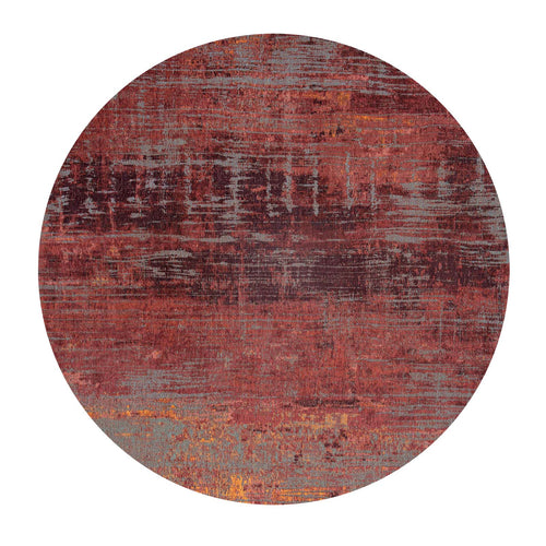 Louis De Poortere vloerkleed Nassau Red - rood - 140x140cm - vtwonen shop