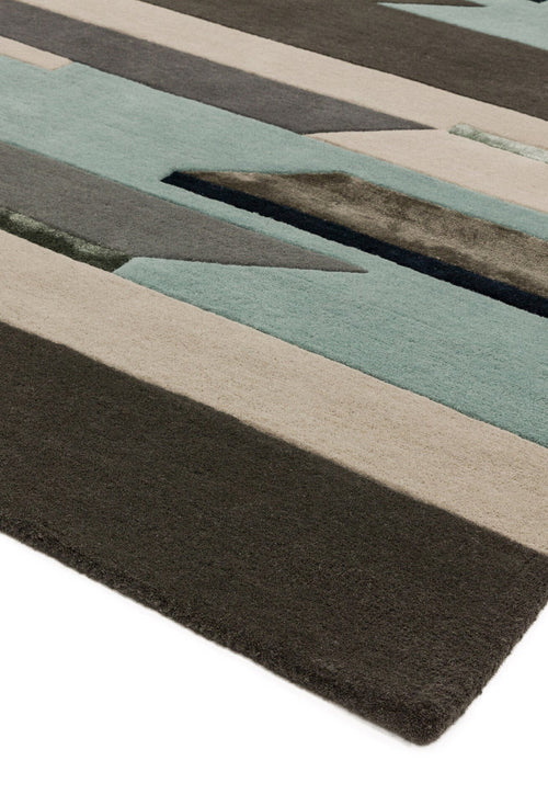 Vloerkleed MOMO Rugs Matrix MAX63 Rhombus Blue 200x300 cm