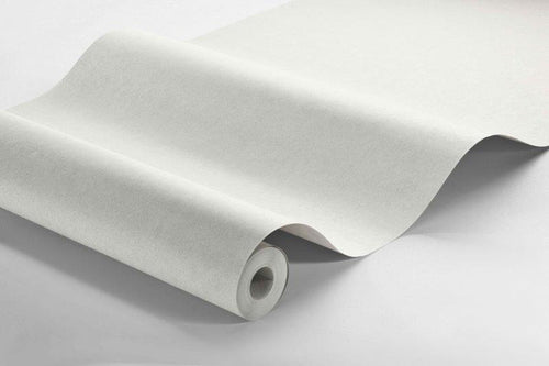 Borastapeter behang effen lichtgrijs - 53 cm x 11.2 m - 660095