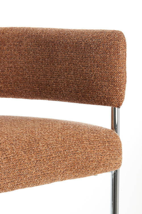 Light & Living eetkamerstoel ADANTE - 56x52x72cm - bruin - vtwonen shop