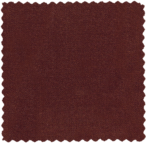 WOOOD hoekelement rond Mojo Base - Velvet - Kastanjebruin - 74x110x110
