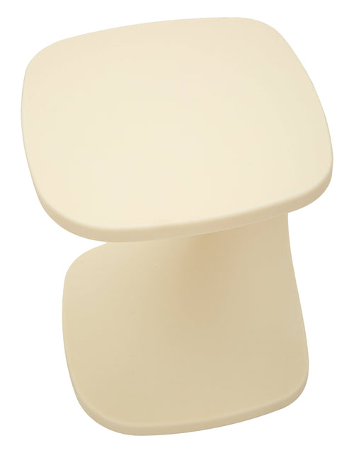 Mauro Ferretti bijzettafel - 42x42x52 cm - crème