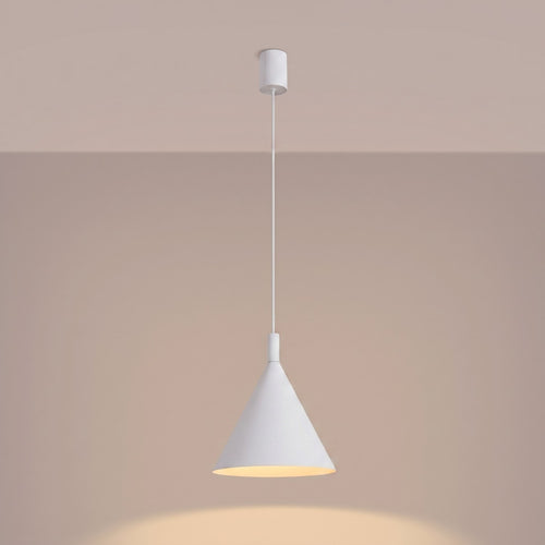 Sollux Lighting Hanglamp NOX 25 wit - 24,5x24,5x140cm