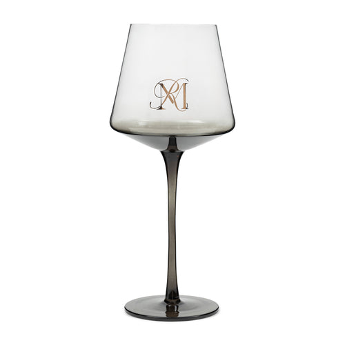 Rivièra Maison RM Aura White Wine Glass - Glas - Zwart - vtwonen shop