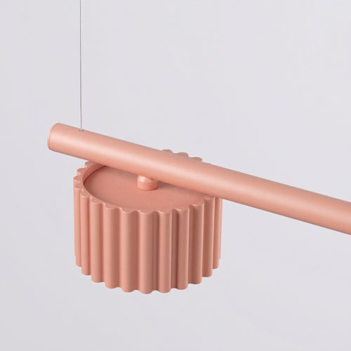 Sollux Lighting Kroonluchter AURA 4 perzik Gx53 - 122x10x208cm