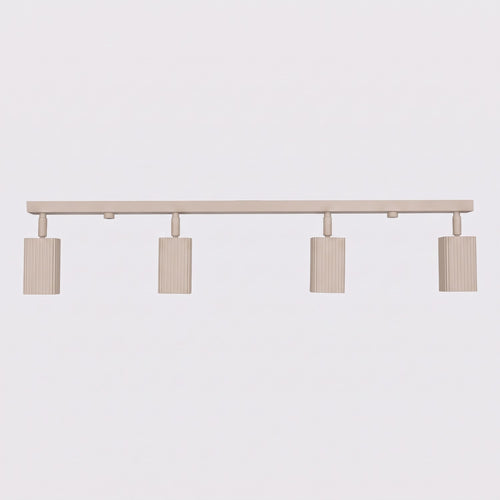 Sollux Lighting Plafondlamp RAYO 4L taupe - 81x6x16,5cm