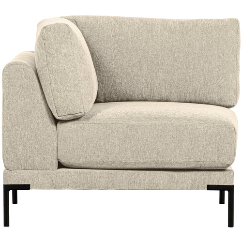 vtwonen elementen bank Couple - Polyester - Zand - Hoek/Poef/Loveseat/Lounge - vtwonen shop
