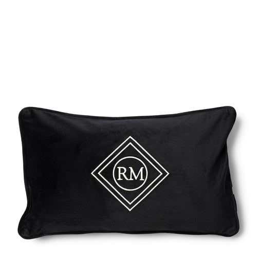 Rivièra Maison Astoria Pillow Cover 50x30 - Polyester - Zwart - vtwonen shop