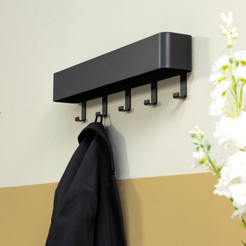 Spinder Design kapstok Dax Play 5 - Zwart - 5 haken