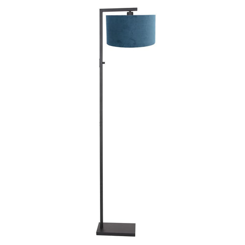 Steinhauer vloerlamp Stang - 1 lichts - 30  x 160   cm - zwart - blauw