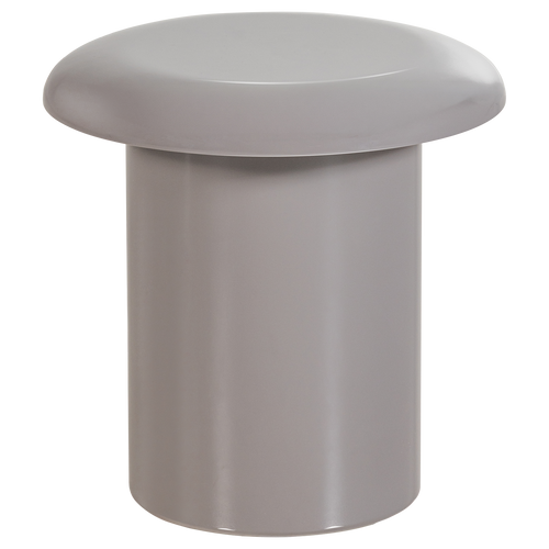 WOOOD bijzettafel Alvo - MDF Hoogglans - Lichtgrijs - 45x45x45