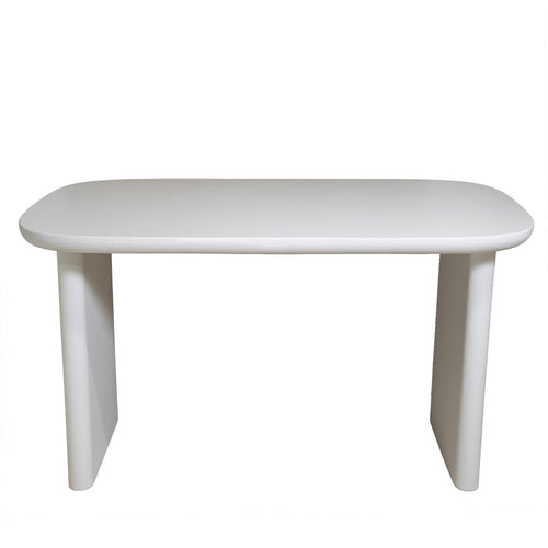 Giga Meubel Countertafel Maya - Deens Ovaal - Wit - 160 x 90 x 90 cm
