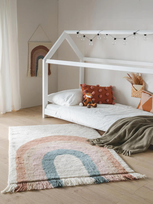benuta kindervloerkleed Rainbow - veelkleurig - 160x230 cm