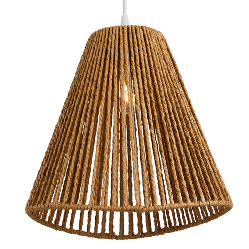 Lighto | Hanglamp Rotan Naturel Ø30,5 cm | Coco - vtwonen shop