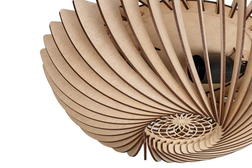 Blij Design  plafondlamp Orb - 2 lichts - 36  x 13   cm - beige