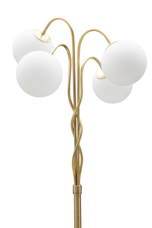 Mauro Ferretti vloerlamp - Ø 54x176 cm - goud