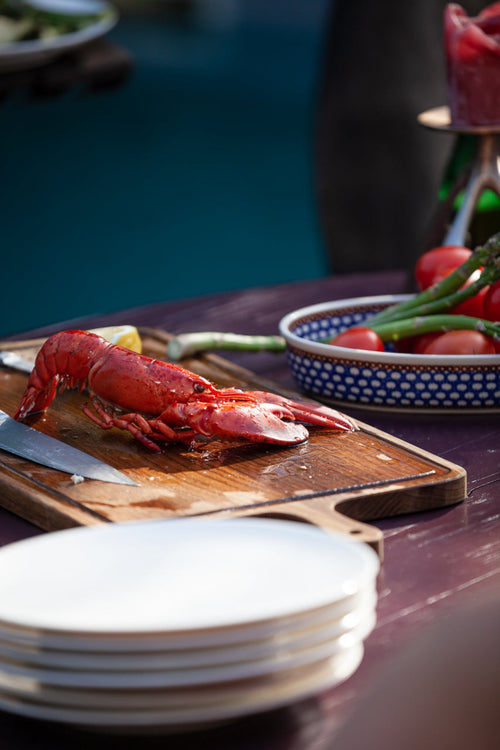 Dutchdeluxes Barbecue - XL - BBQ - serveerplank - Rechthoekig - Geolied Gerookt Eiken - Bruin - vtwonen shop