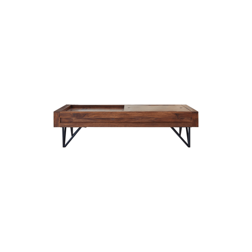 Tikamoon Massief palissander salontafel - Donkerbruin