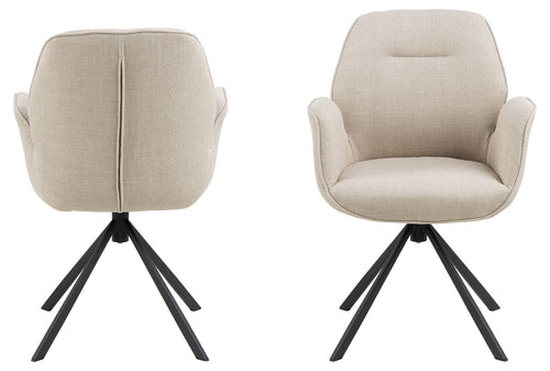 Rebellenclub Eetkamerstoel Arne - Beige