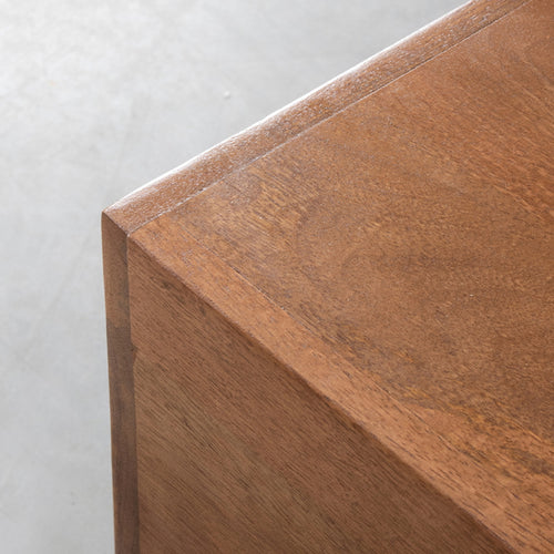 LABEL51 Salontafel Square - Naturel Mangohout - 80x80x30cm - vtwonen shop