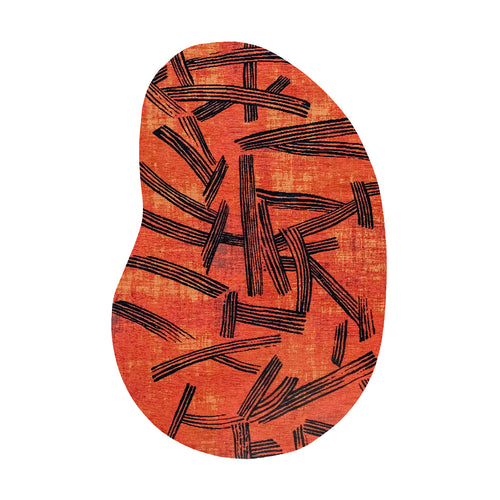 Ecorugs vloerkleed Ginger Chocolat - rood - 235x340cm