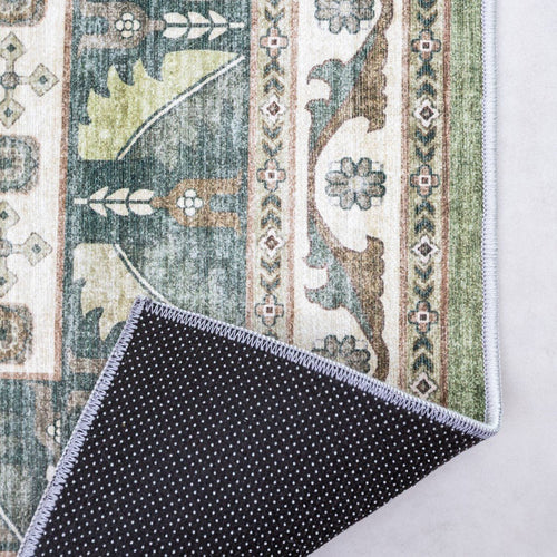 Interieur05 Vintage vloerkleed Medina Groen
