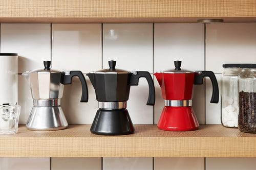 Leopold Vienna - Espressomaker Tivoli - 6-kops - Rood - vtwonen shop