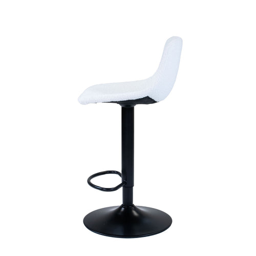 Giga Meubel Barkruk Hugo - Bouclé - Beige - Set van 2 - vtwonen shop