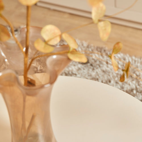 StarFurn Salontafel Bellis - Rond Wit Hout - 60x60x55cm